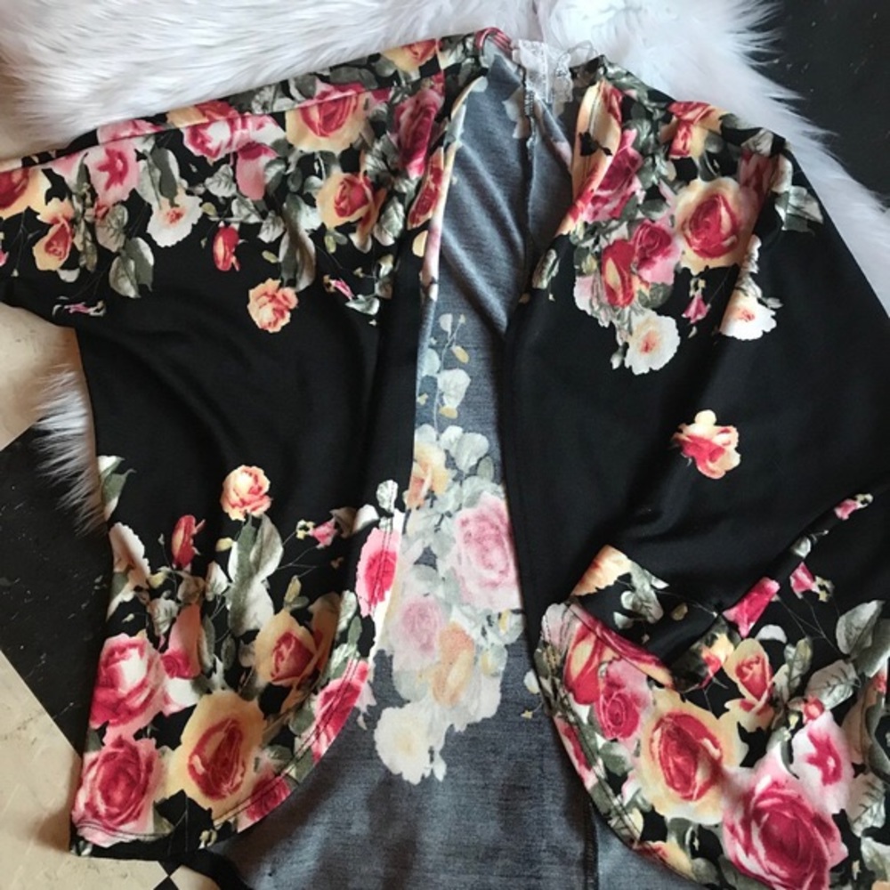 Flower Cardigain